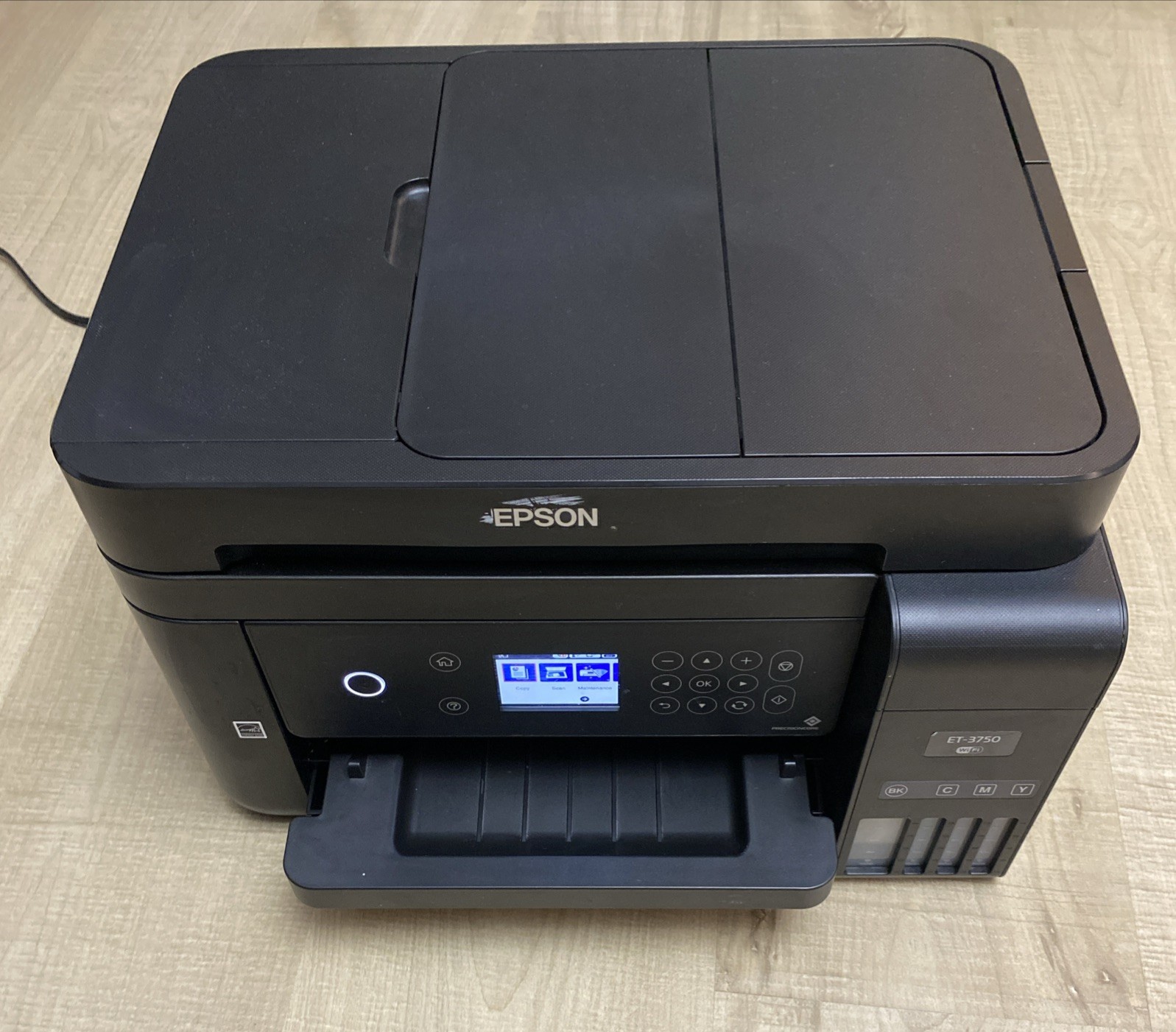 Epson WorkForce ET-3750 EcoTank All-in-One Inkjet Printer For Parts/Please Read