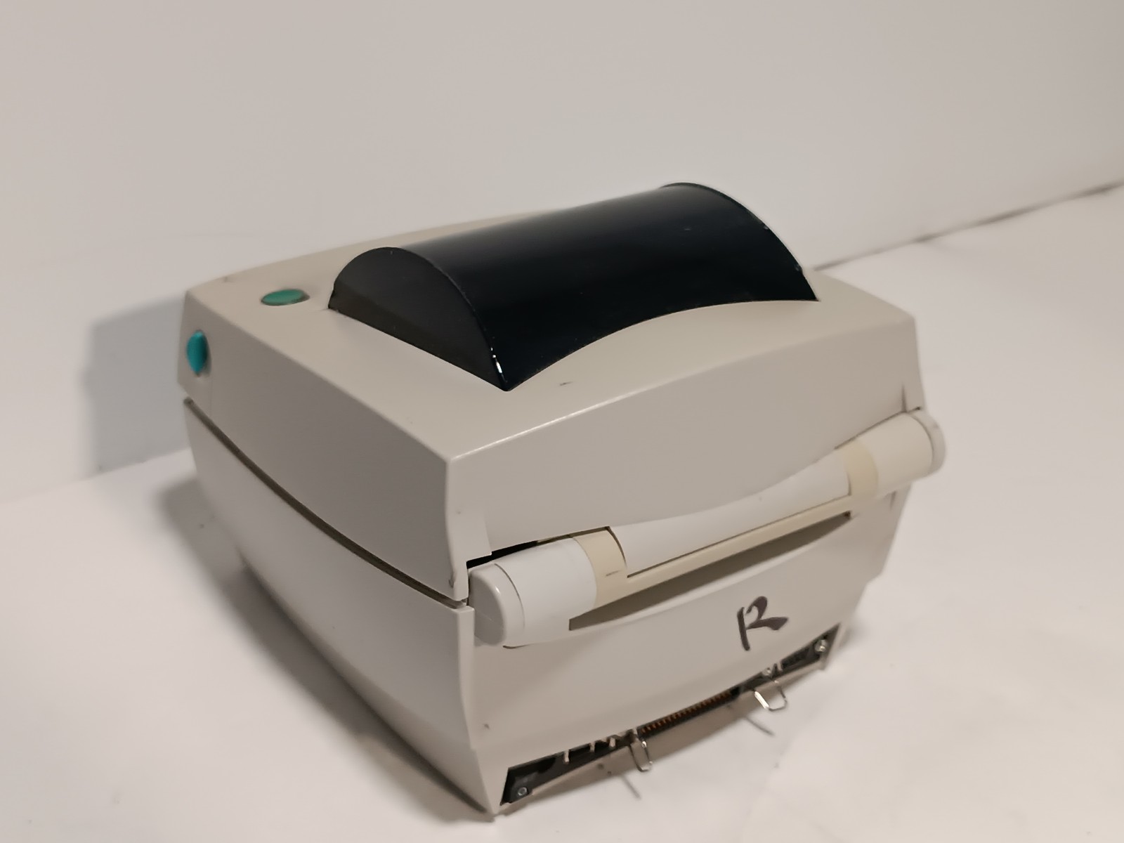 Zebra LP2844 thermal label printer USB serial parallel as shown no power adapter