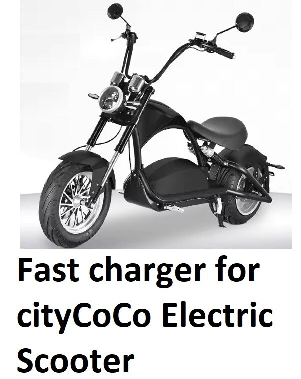 🔥fater battery charger for cityCoCo Electric Scooter Charger 67.2V 3A (not 2A)
