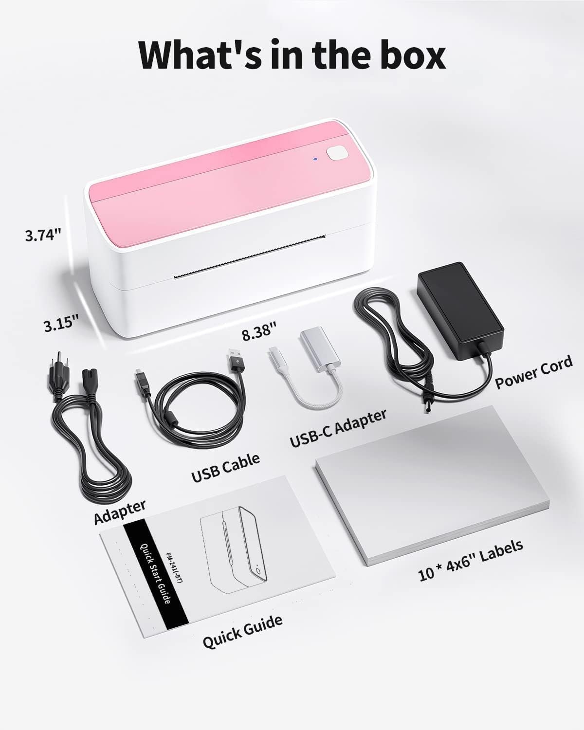 Phomemo Wireless Thermal Label Printer 4×6 for Small Business USPS LOT