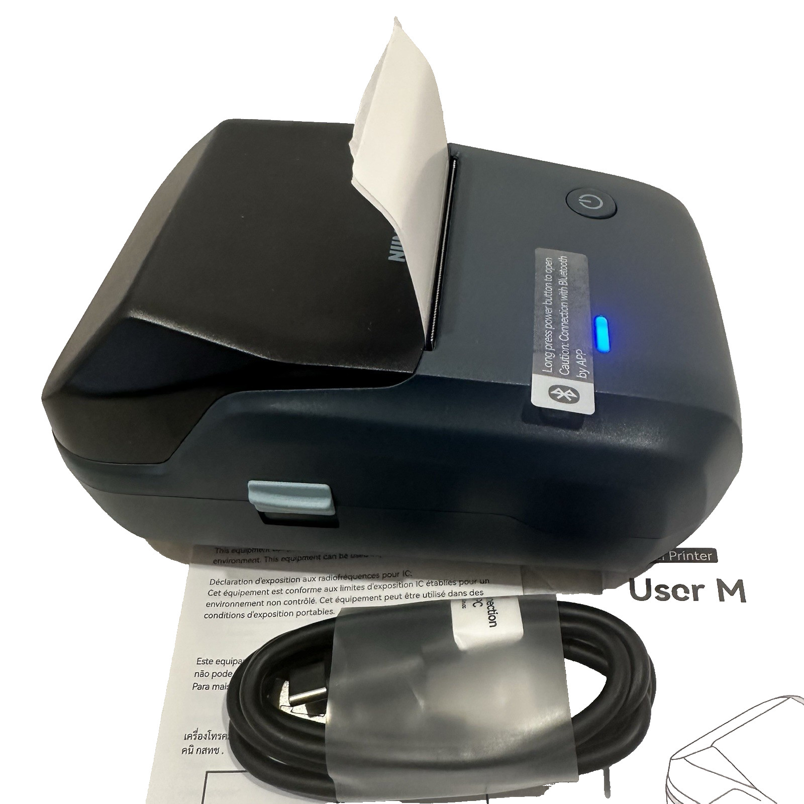 Open Box NIIMBOT B1 Bluetooth Smart Label Printer
