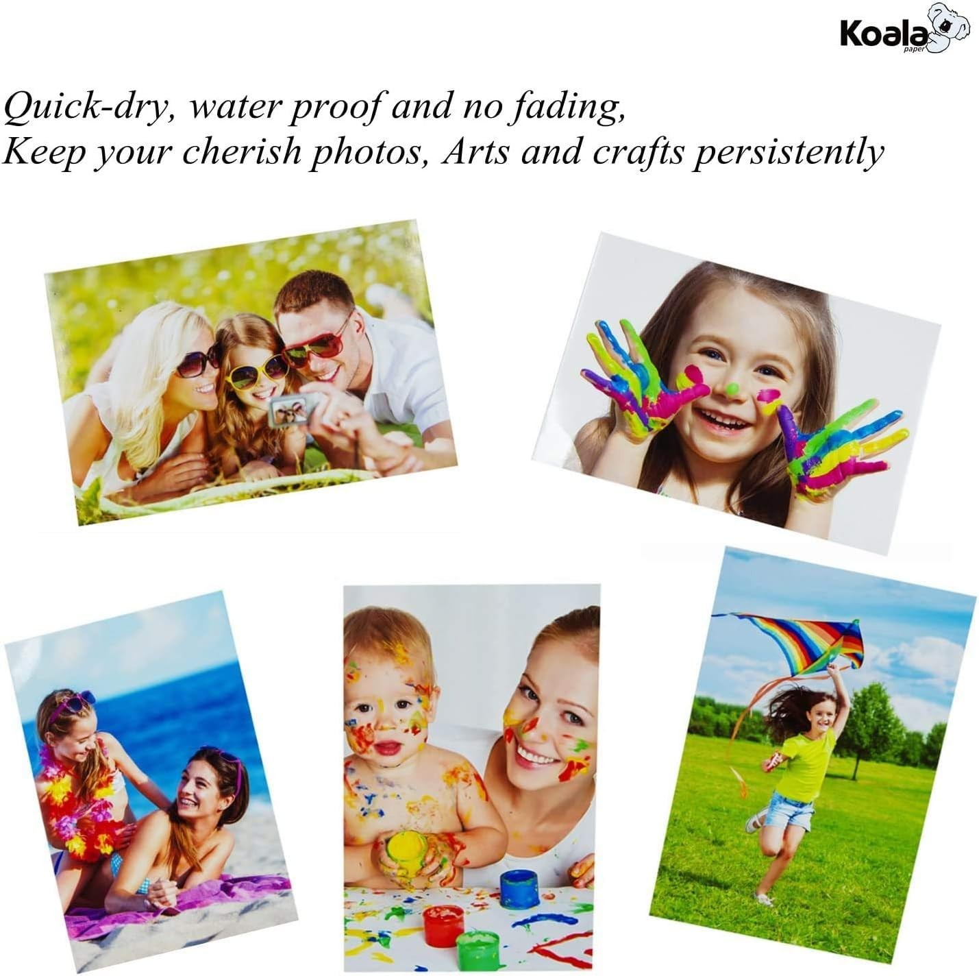Koala Ultra Premium Photo Paper 8.5×11 In Glossy Photo Printer Paper for Inkj…