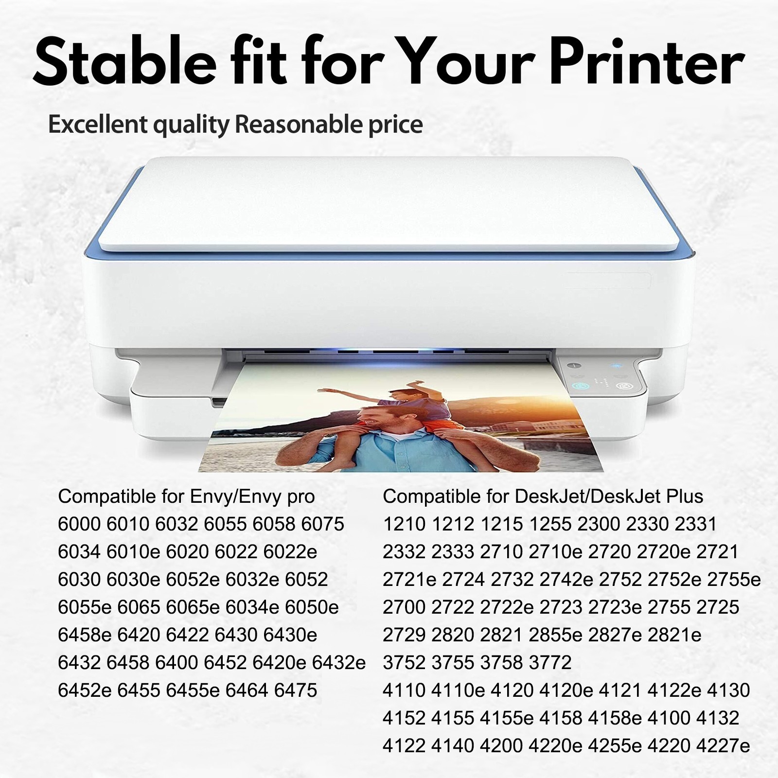 67XL Ink Cartridge 67 XL Replacement for HP 67 Ink ENVY 6000 DeskJet 2300 2330