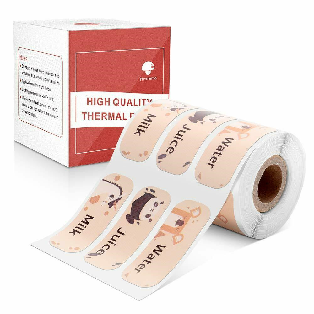 M110 Thermal Labels Self-Adhesive Label Jewelry Price Tag Product Name, Number