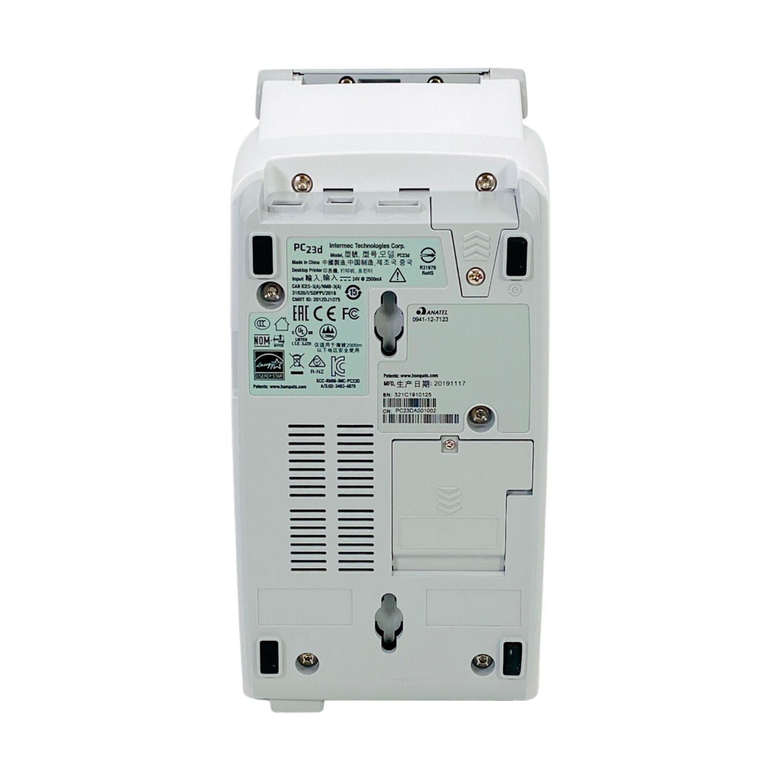 Compact Intermec PC23d Desktop Direct Thermal Label Printer + 1 Year Warranty
