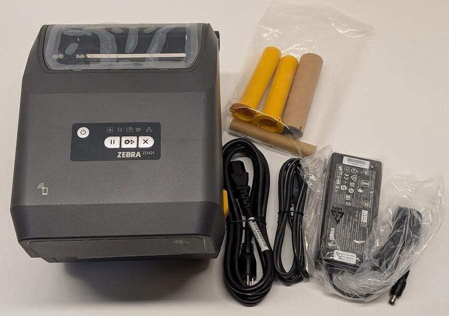Zebra ZD421T Desktop Dual Barcode Printer