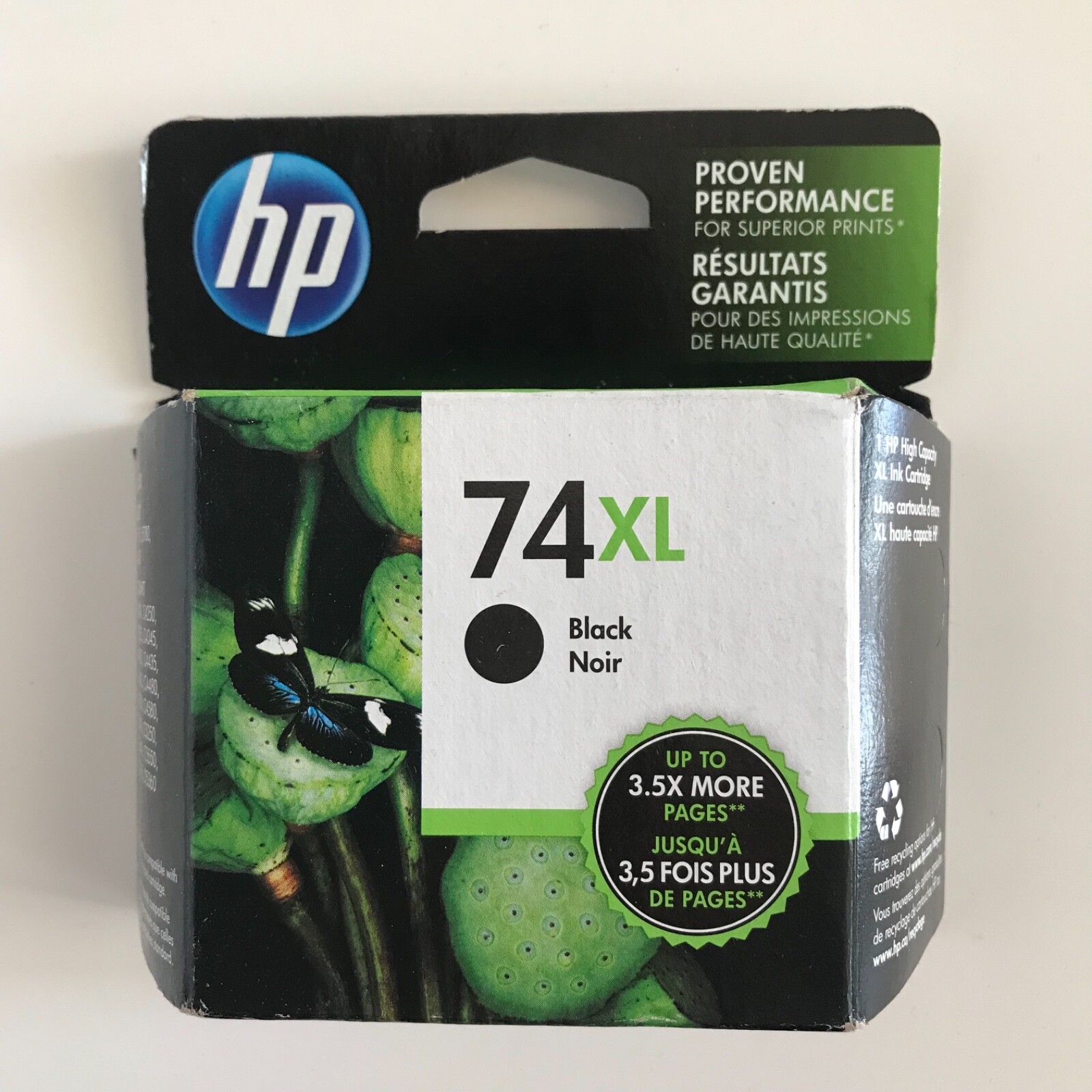 2022 Genuine HP 74XL Black High Capacity Ink Cartridge CB336WN OEM Sealed