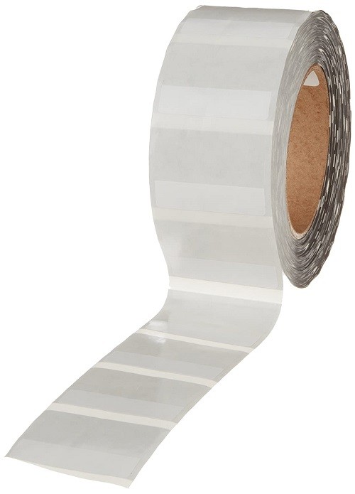 Thrm Transfer Labels Self-Laminating 2x.5×1.43in 1 Across VL Wht (Pack of 1)