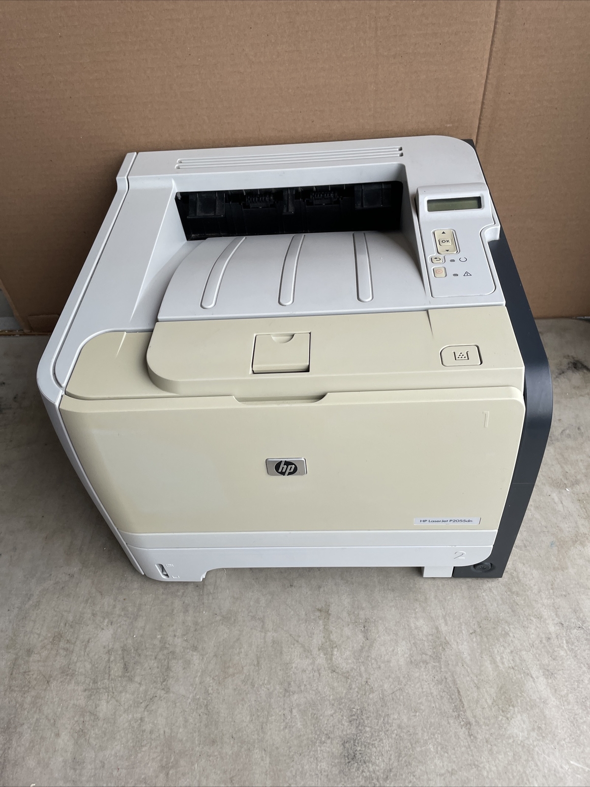 HP LaserJet P2055dn Workgroup Laser Printer W/ Used Toner Page Count 27,558