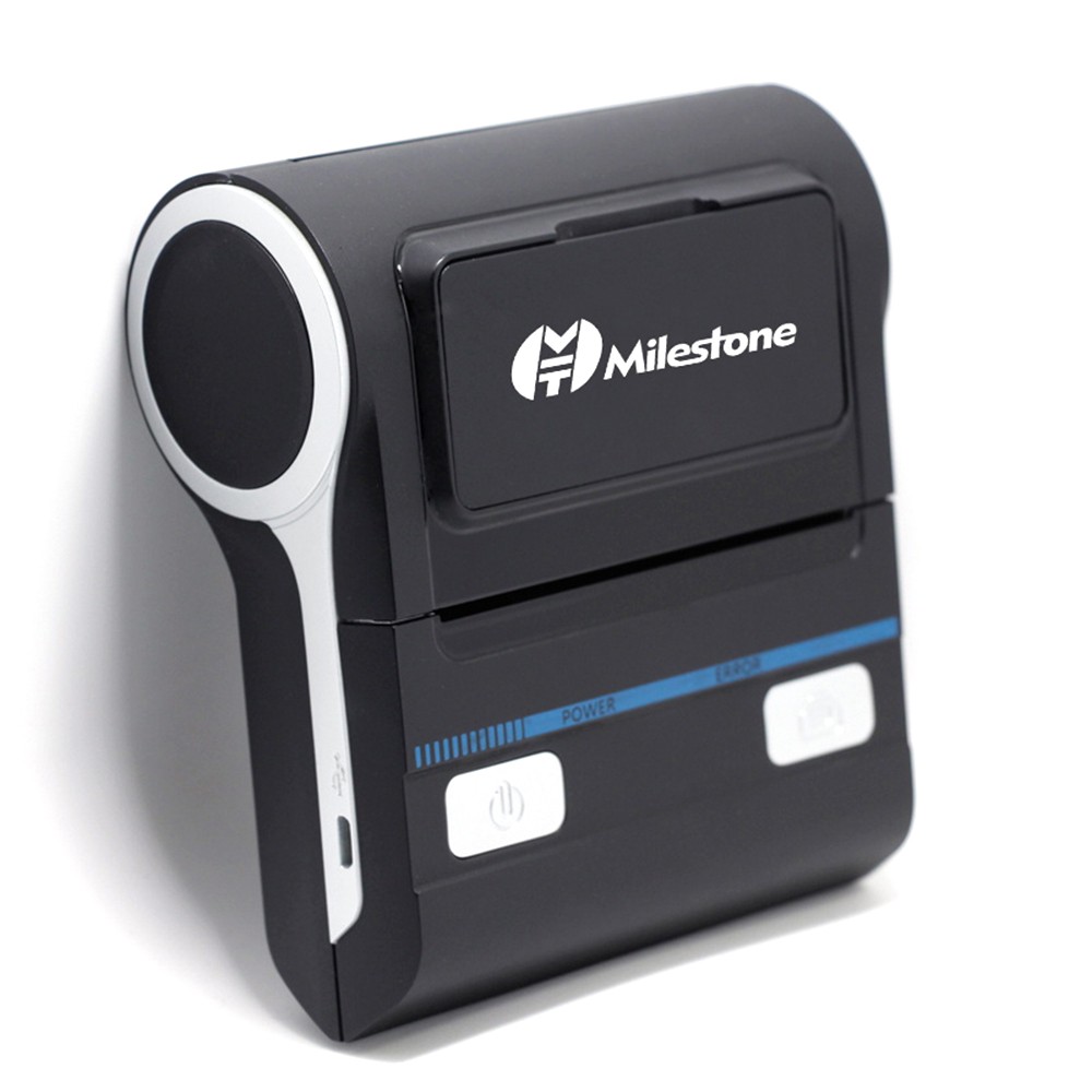 Portable 80mm Thermal Printer BT And USB Double Mode Connection Built In Re UGVV