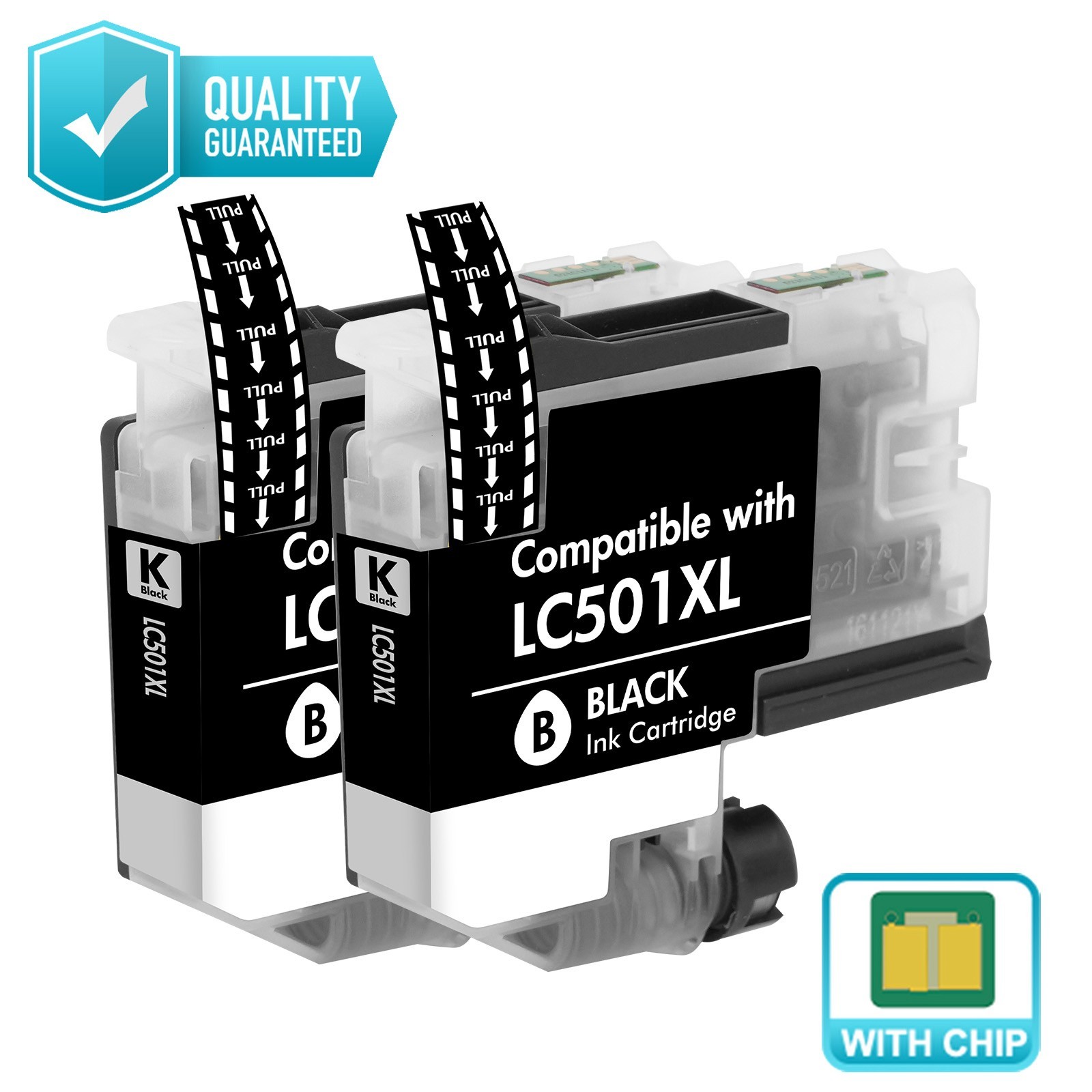 LC501XL Ink Compatible for Brother Ink for Brother MFC-J1260DW MFC-J1360DW LOT