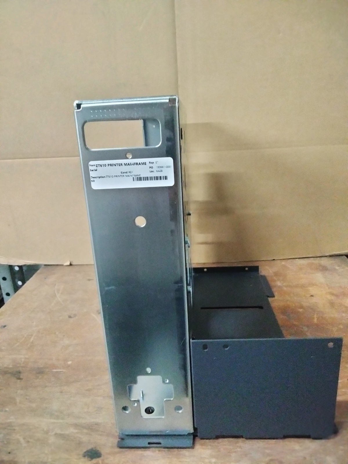 ZEBRA ZT610 PRINTER MAINFRAME