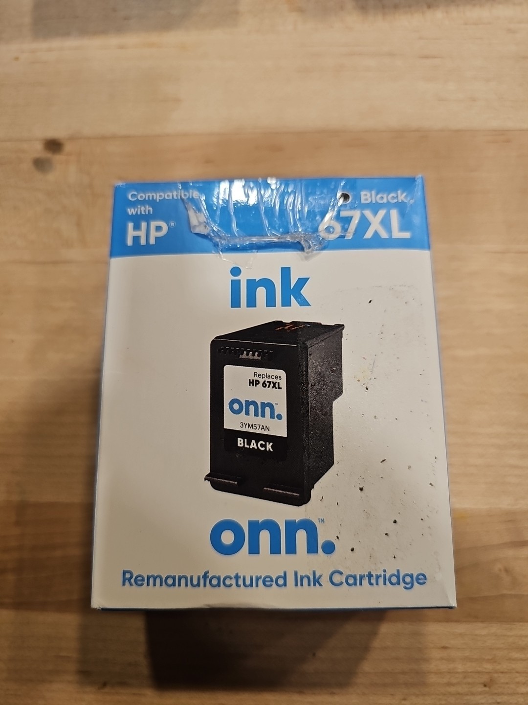 Onn 67XL Black Cartridge Expires on 02/2026 *Read Description*