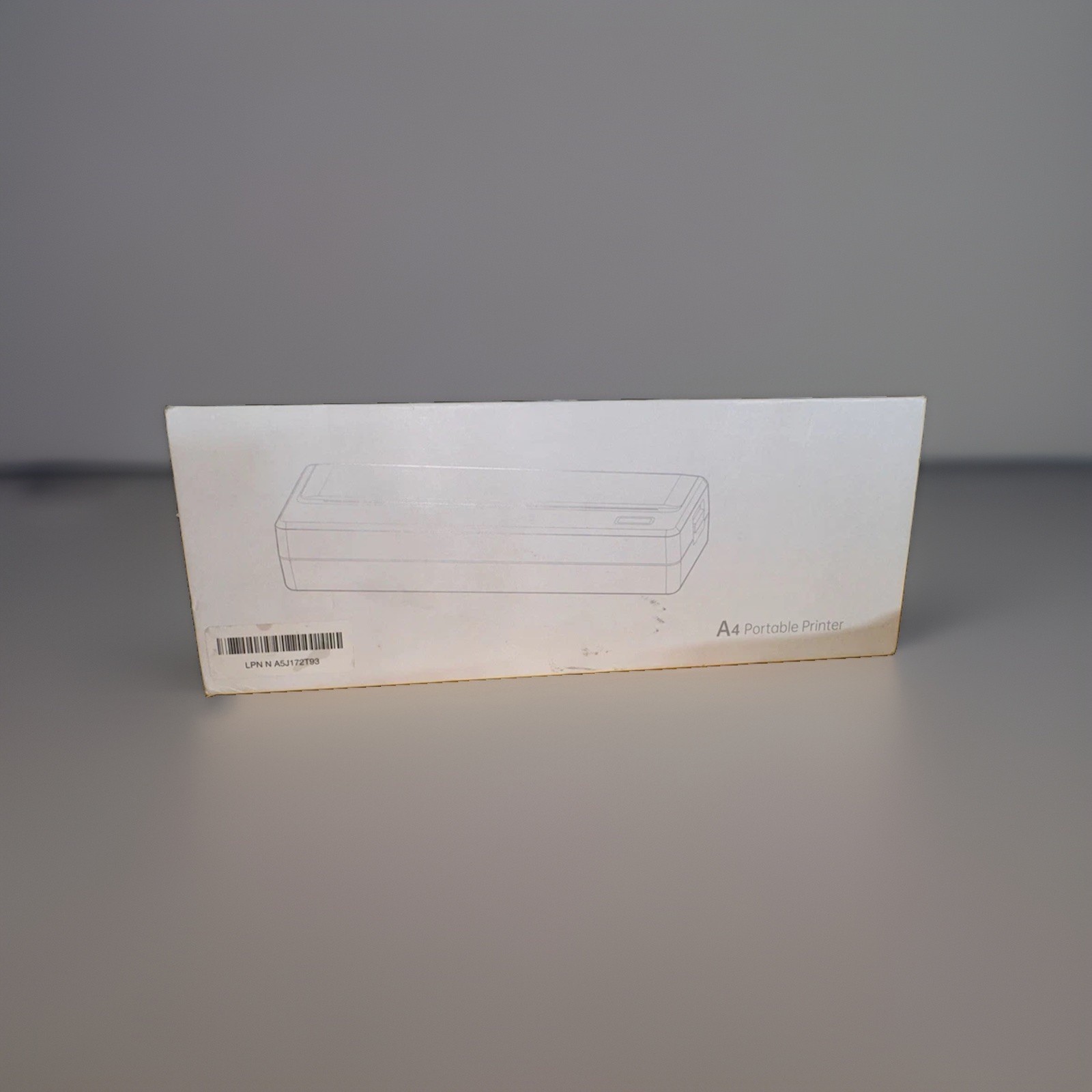 A4 Portable Mobile Thermal Printer 300 dpi Black & White Printing