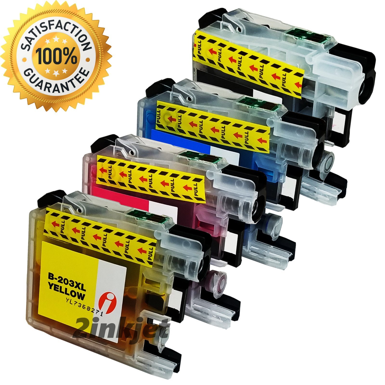 4pk LC-203XL LC203XL Ink For Brother MLC201 MFC-J680DW MFC-J880DW MFC-J885DW