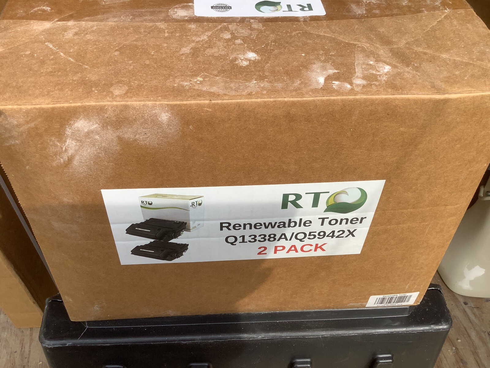 RT Q1338A 38A Q5942X 42X Renewable Toner Cartridge 2PK ForHP LaserJet Printer