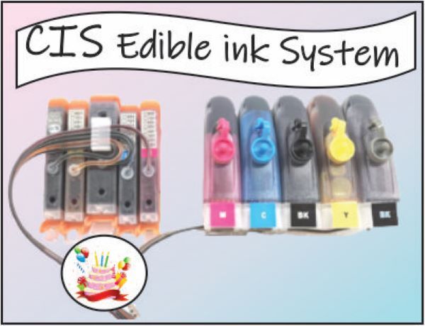 CIS With Edible Ink For Canon PIXMA TS702 Printers