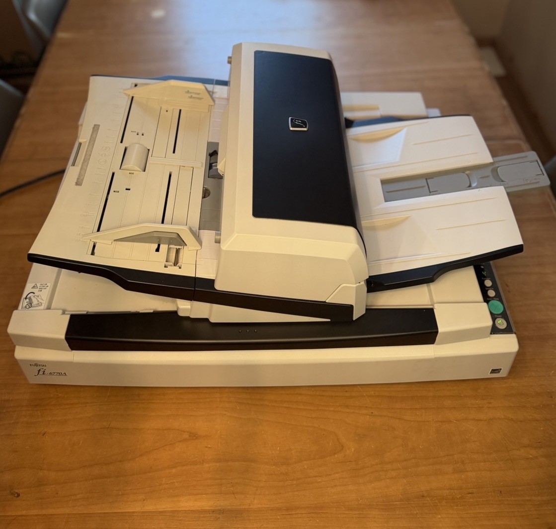 Fujitsu fi-6770A A3 Flatbed Duplex Color Production Scanner 90ppm VRS Tested