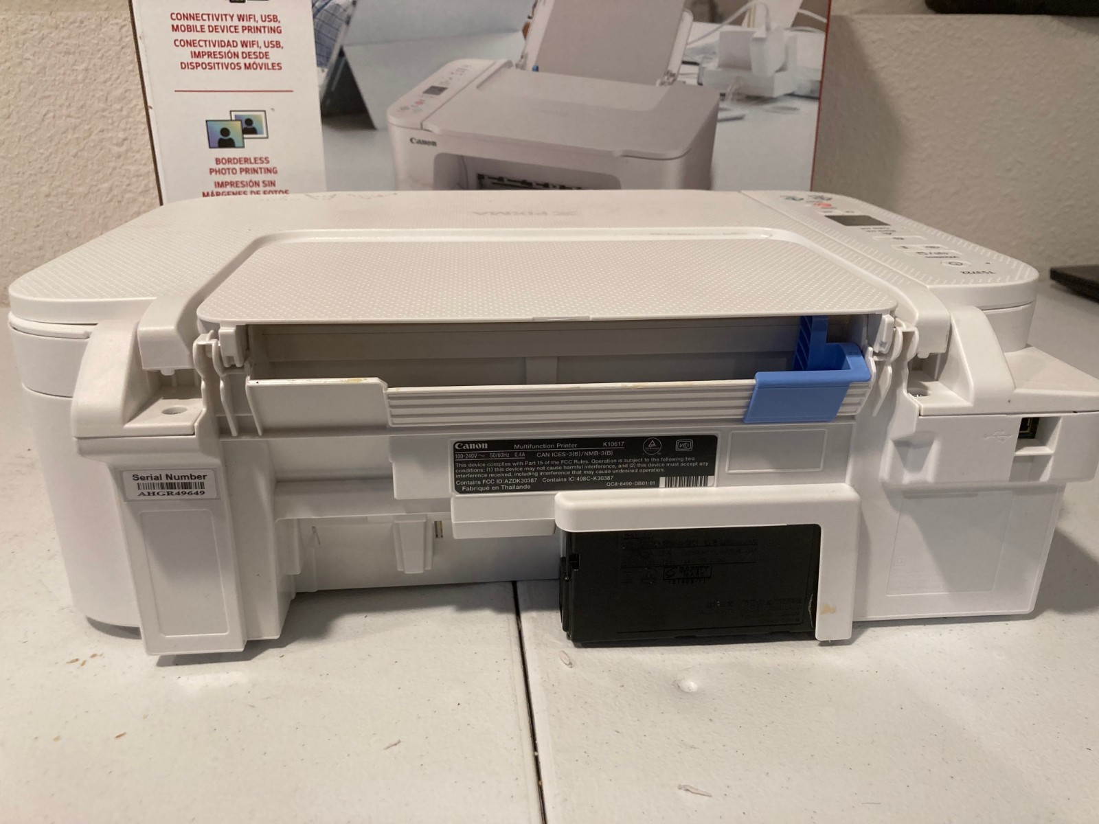 NEW Canon PIXMA ST3722 (3520) Printer-Scan-Copy-Wireless/USB-Photo Size-School