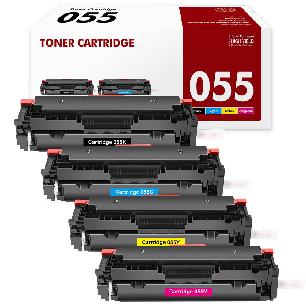 055 Toner Compatible With Canon 055 ImageCLASS MF743cdw MF741cdw LBP664cx LOT