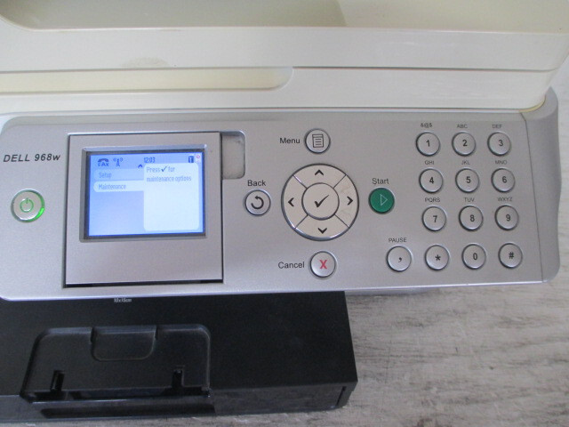 Dell 968w All-in-one Wireless / Network / USB Inkjet Printer