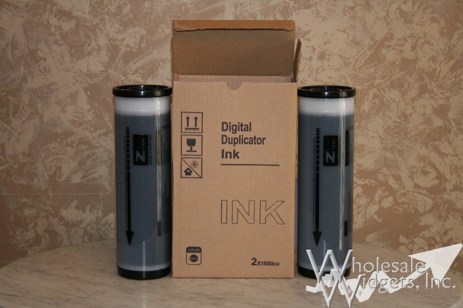 2 Black Inks Compatible With Riso S-4254 S8113 Z Type Ink For Risograph MZ EZ RZ