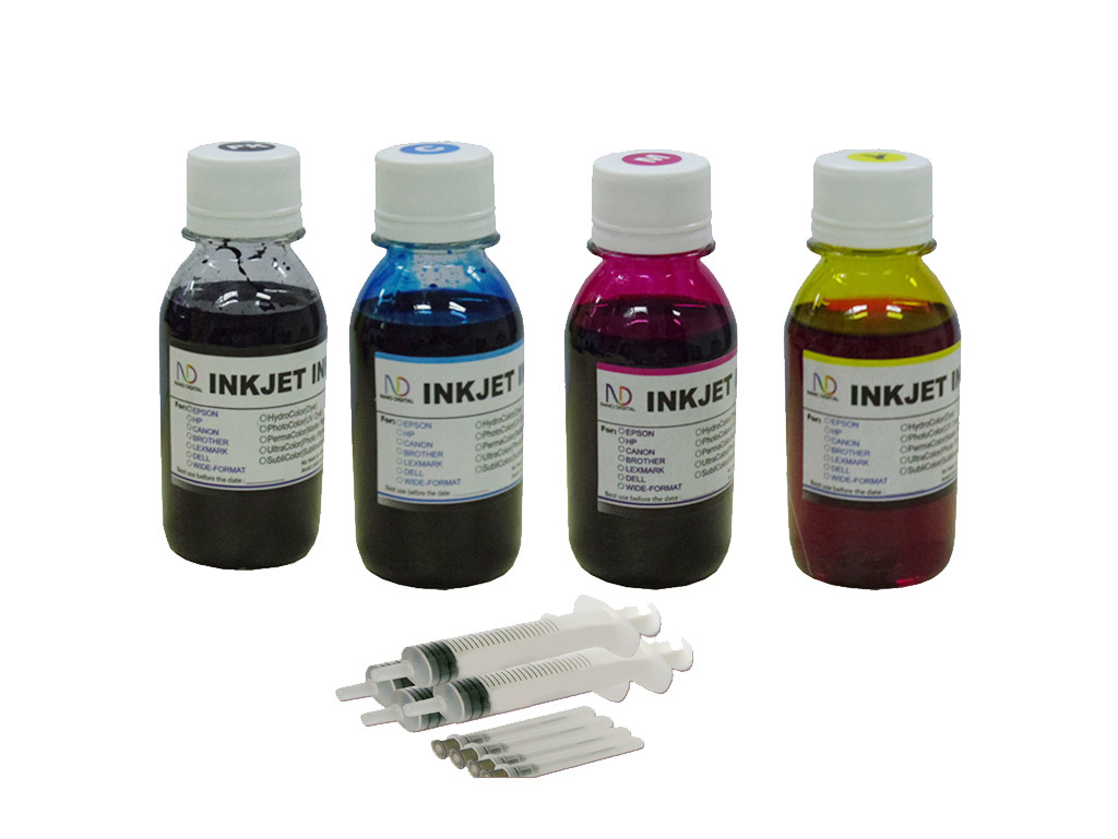 Refill ink for HP 21 22 60 61 901 901XL 56 57 62 63 65 61XL 63XL 65XL 4x4oz