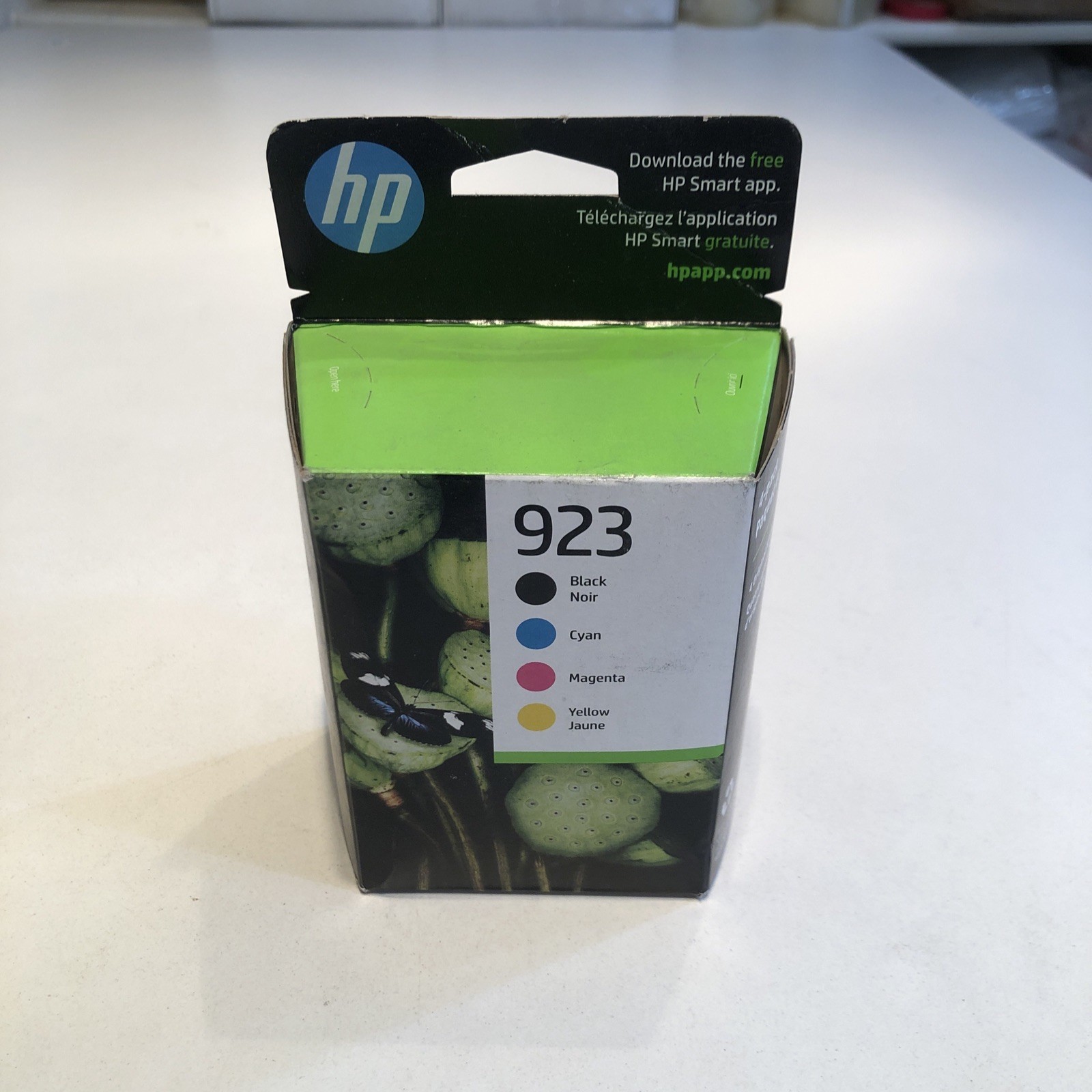 HP 923 Cyan/Magenta/Yellow/Black Original Ink Cartridge 4-pack