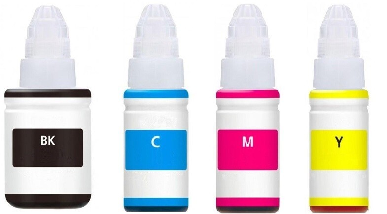 4 x INK REFILL FOR CANON MegaTank GI-290 G2900 G3000 G3100 G3400 G3800 C-Y-M-K