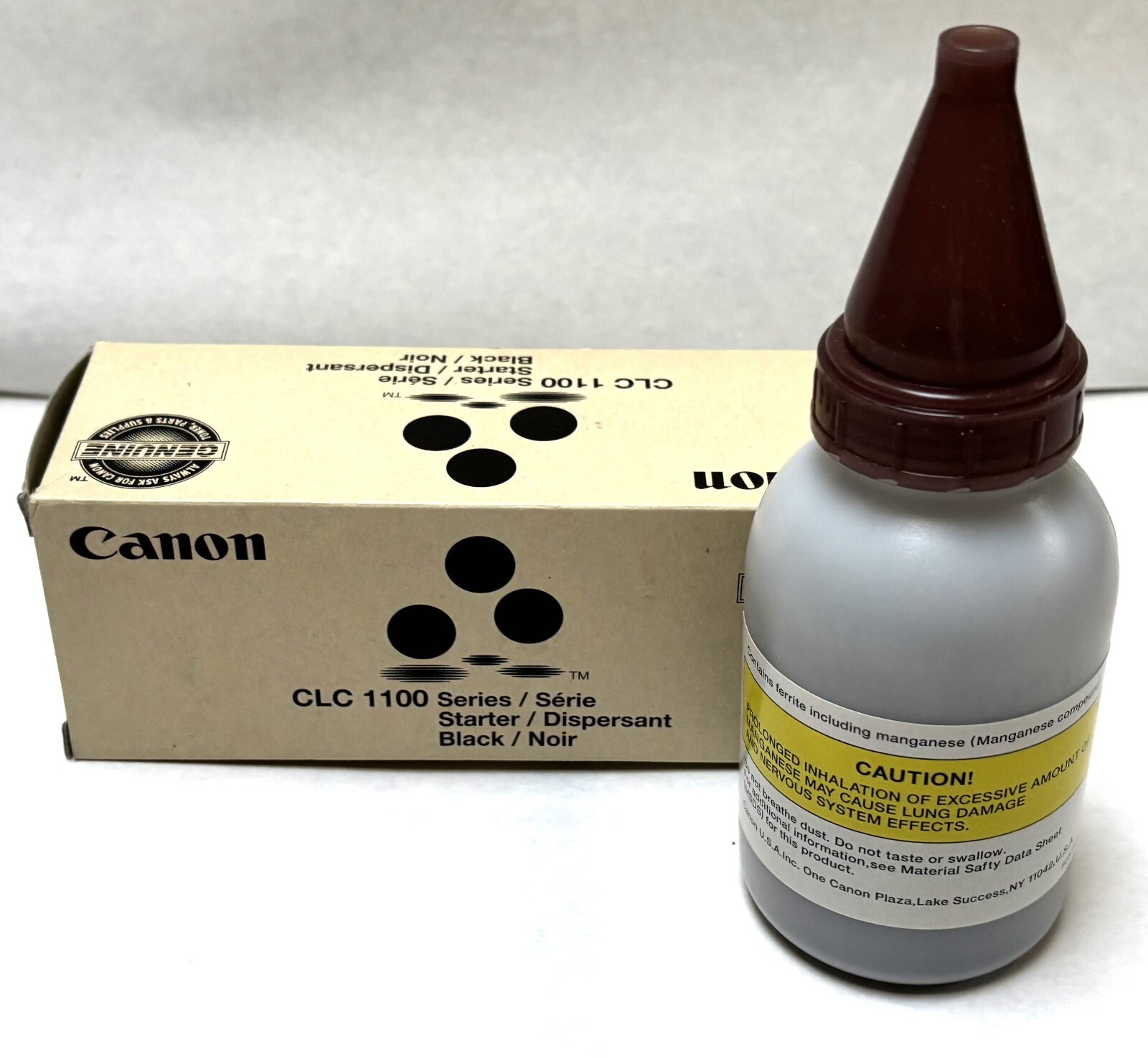 Canon CLC Color Laser Copier 1100 Black Cyan Yellow Magenta Toner Powder Refills