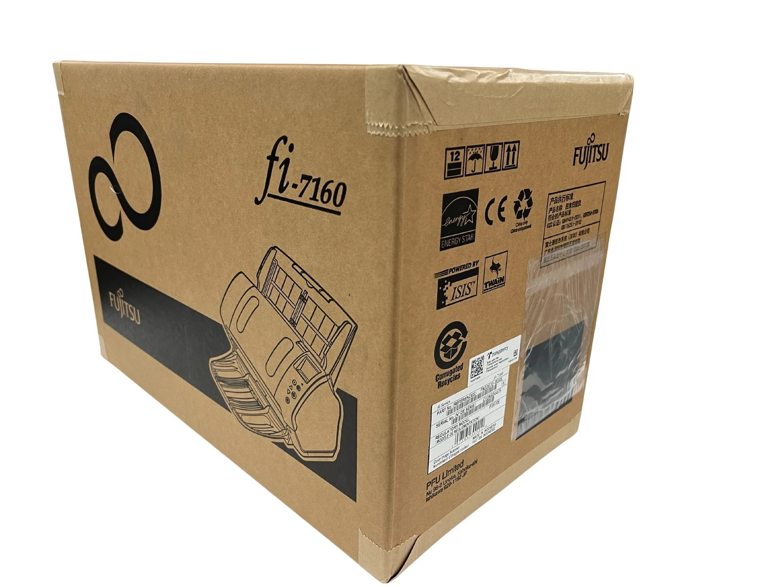 Fujitsu fi-7160 ADF Desktop Scanner – PA03670-B085