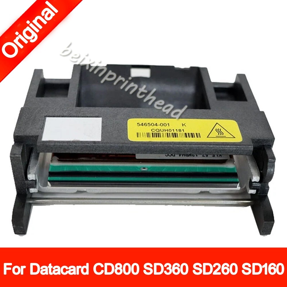 Original Printhead For Datacard CD800 SD360 SD260 SD160 Printer 546504-999 /-001