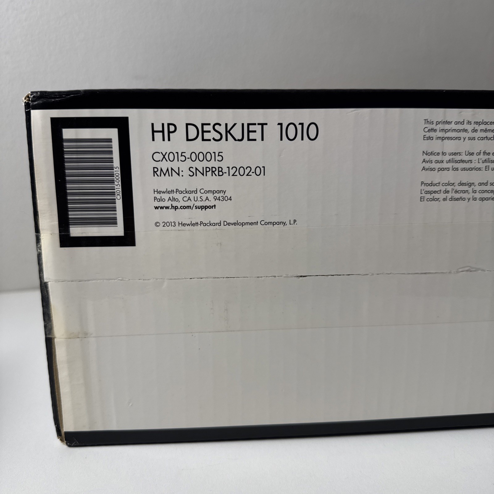 HP Deskjet 1010 Standard Inkjet Printer New in Sealed Box