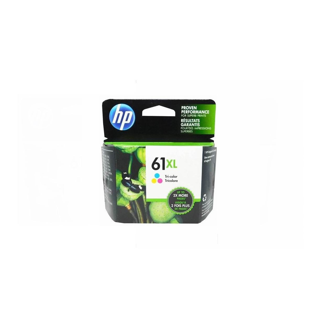 HP 61XL Color High Yield Ink Cartridge – CH564WN#140 New Original
