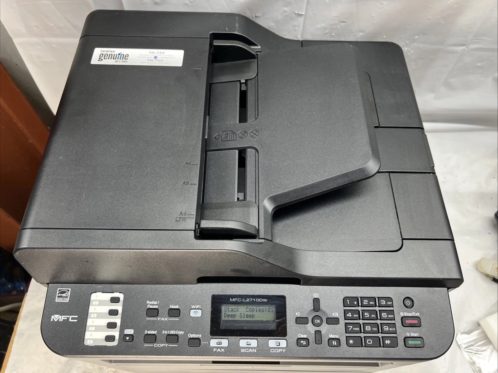 Brother MFC-L2710DW Multi Function Printer Toner FULLY TESTED 9.8K Pages G’td
