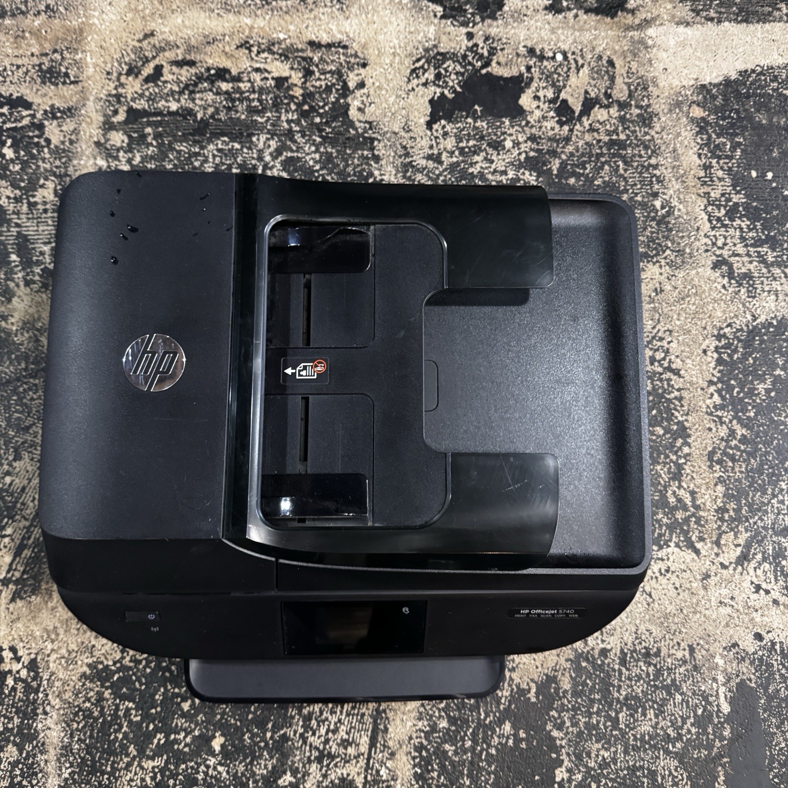 HP Officejet 5740 All-in-One Wireless Inkjet Printer Tested Fully Functional