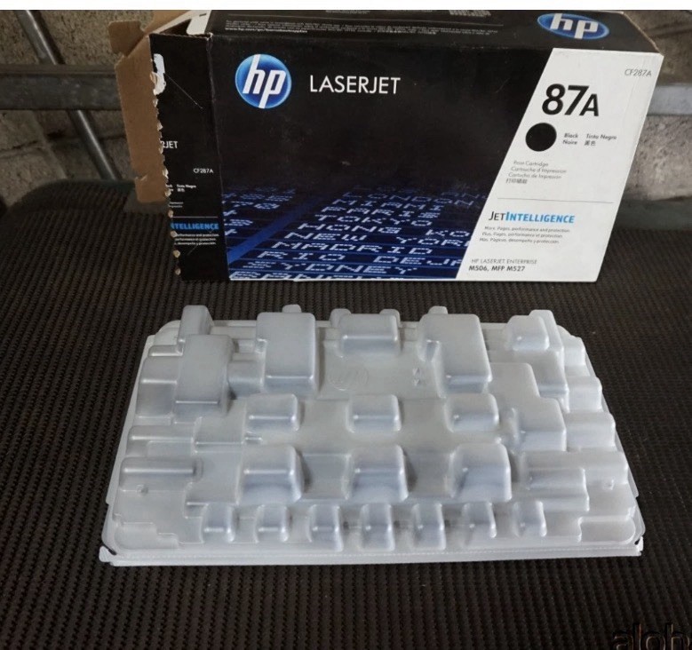 New Open Box Genuine OEM HP CF287A Black Toner 87A LaserJet P2050 2D12VA2b