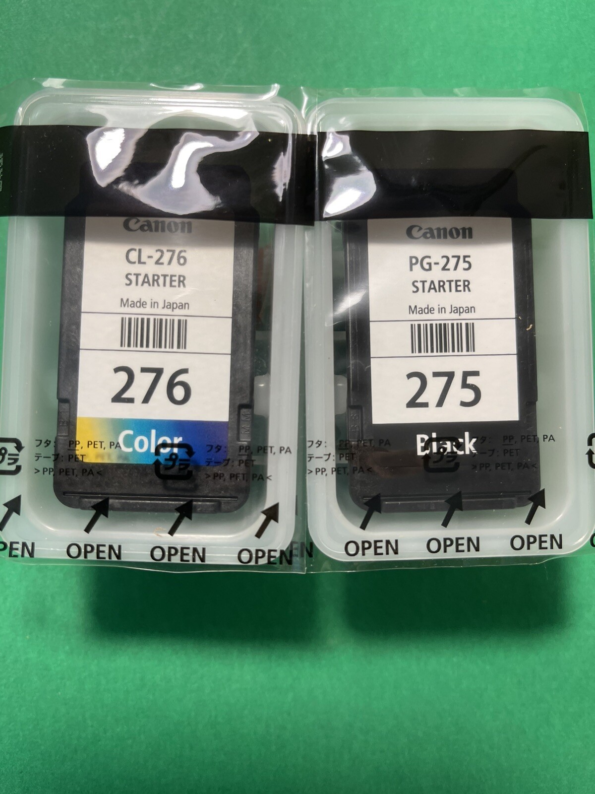 Genuine Canon 275/276 B/C Ink Cartridge-For Setup TS4722 3522 3722 Printer-NEW!