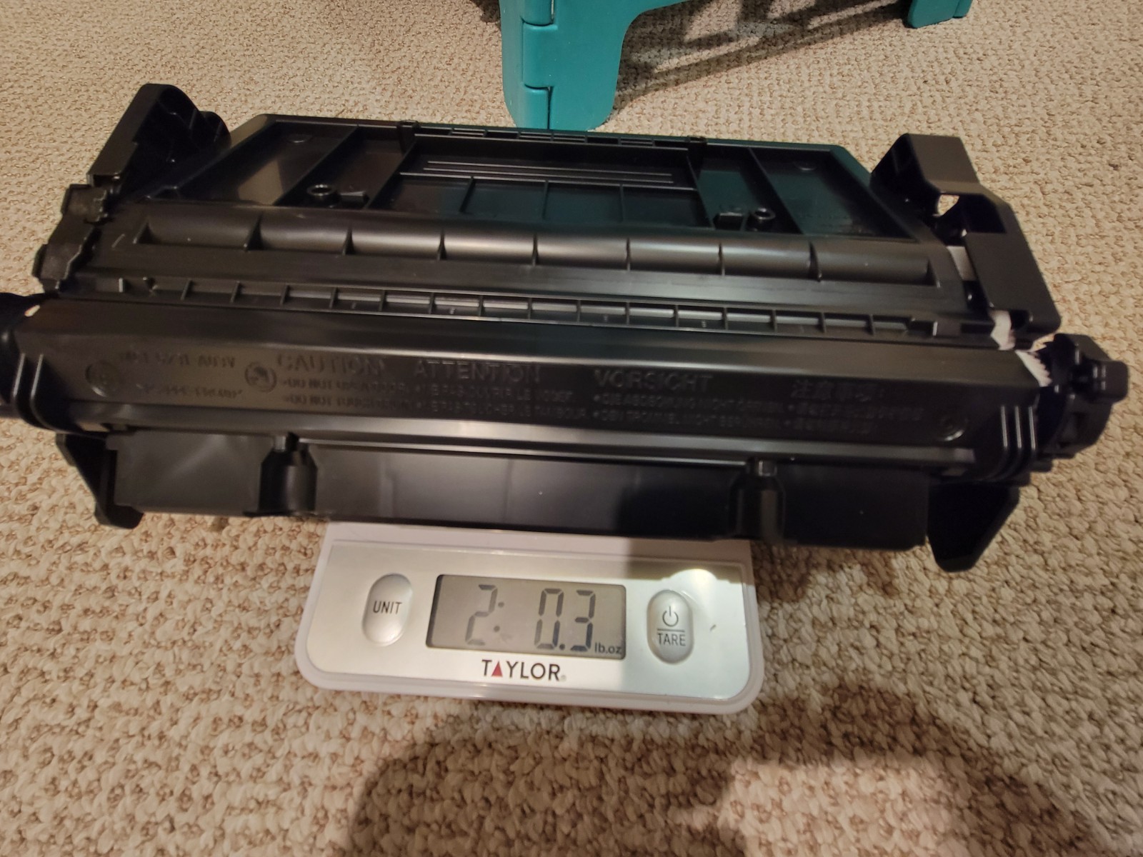 HP 87A (CF287A) Black Toner Cartridge, Used