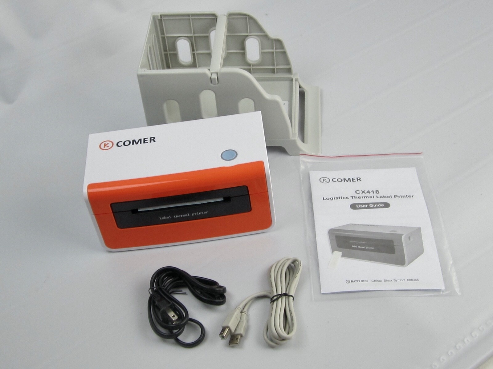 Comer Label Printer 4”×6” Label Printer High Speed Printing 150mm/s Thermal