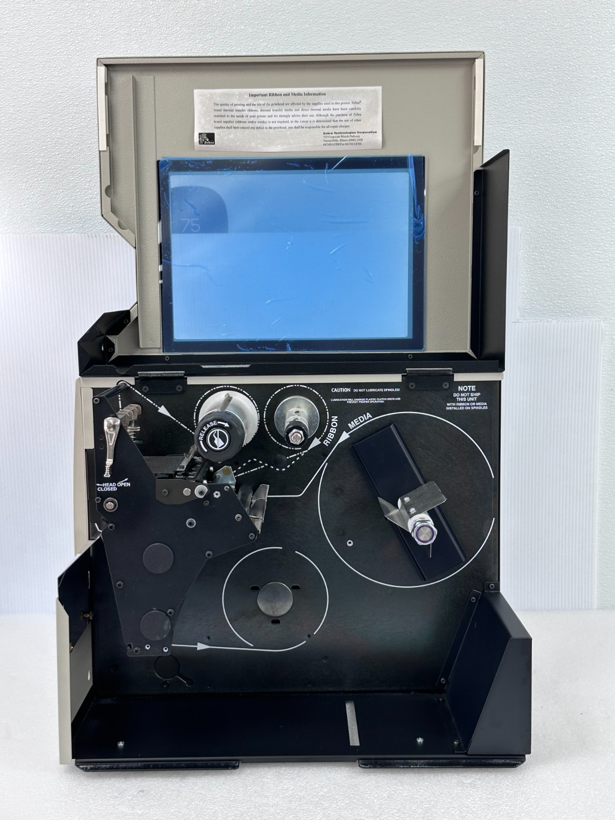ZEBRA 110XiIII Thermal Transfer Barcode Label Printr 600dpi AS SHOWN SEE PICS 🚚