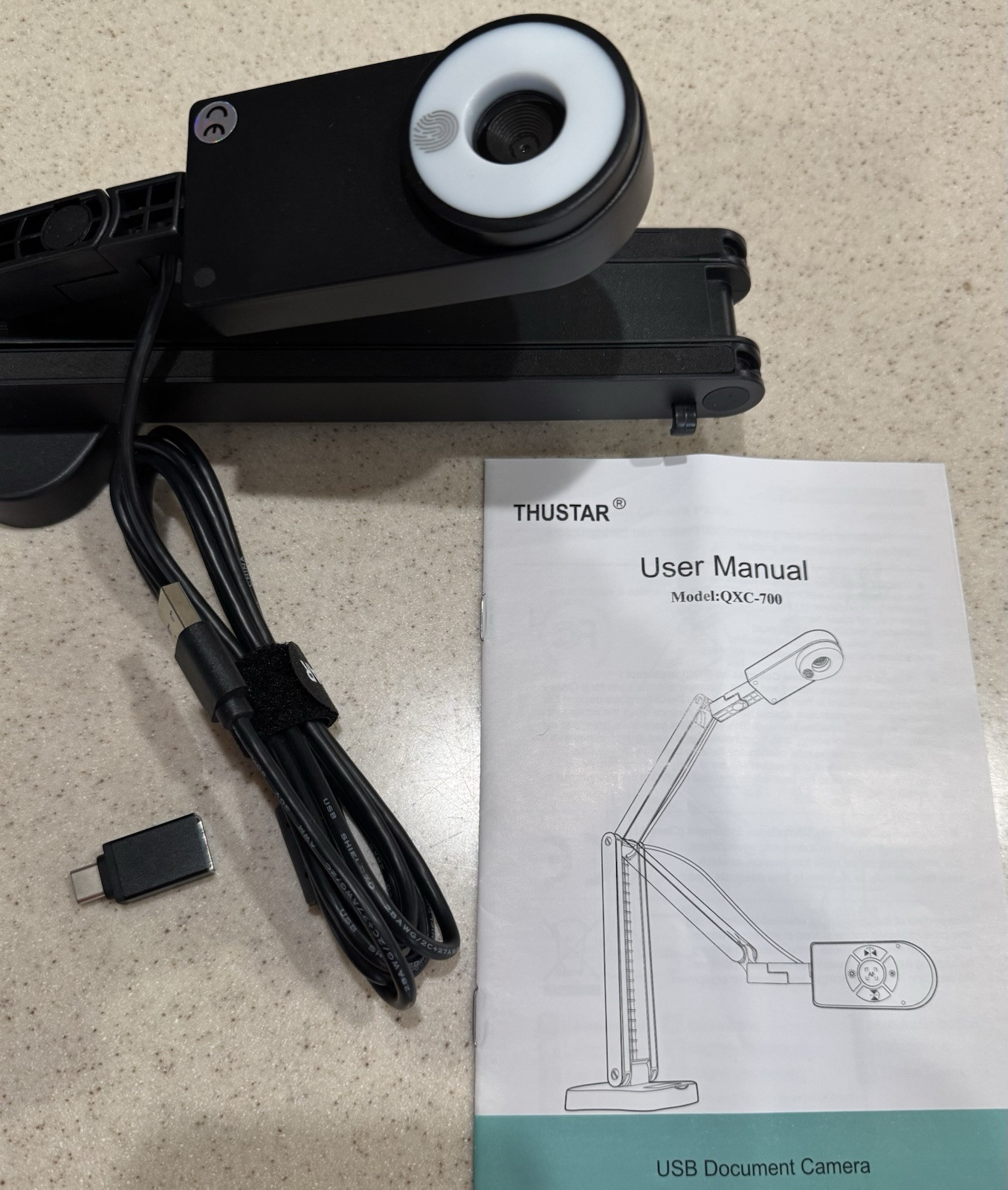 Thustar USB Document Camera / Scanner QCX-700 USB Document Camera New. Open Box