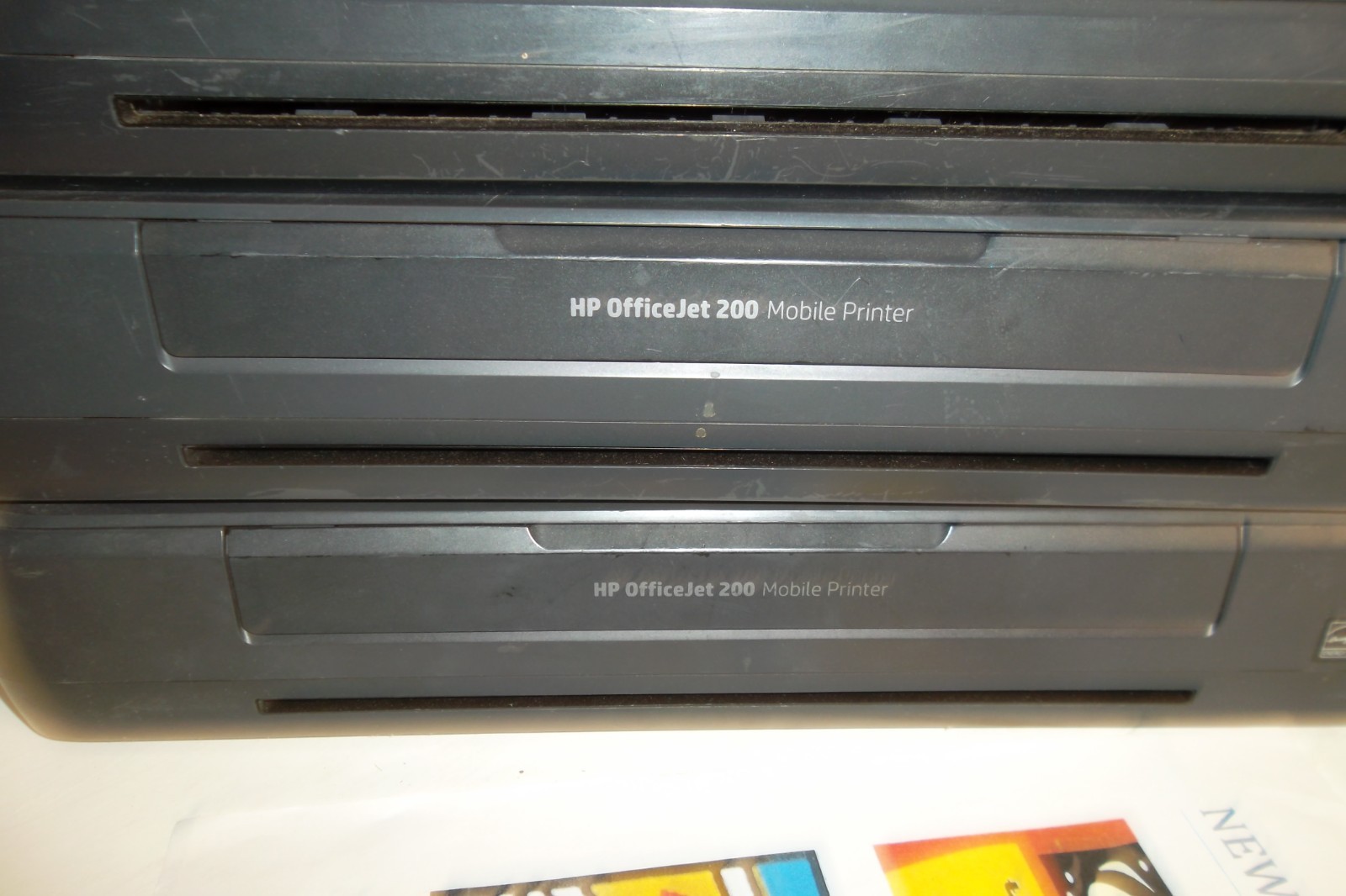HP OfficeJet 200 Mobile Printer Wireless USB 2″ Color LCD CZ993A No Batt/Inks
