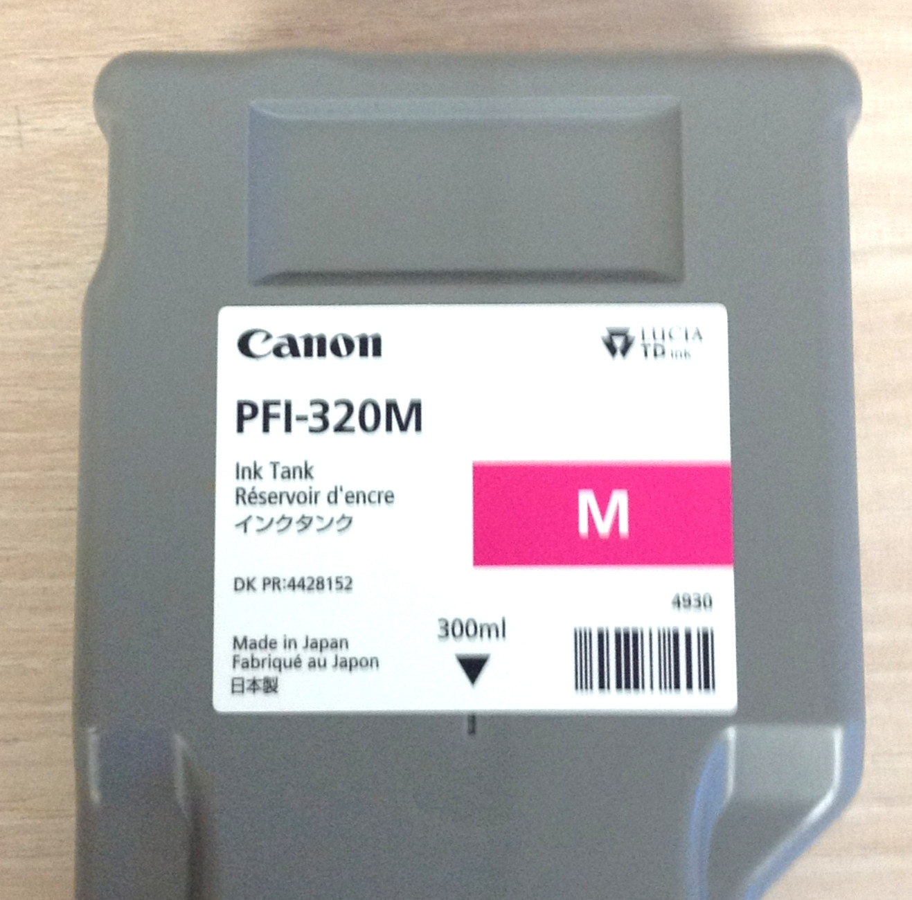 Genuine Canon PFI-320M MAGENTA Ink Tank GP-200 GP-300 TM-200 TM-300 NEW 01/2028