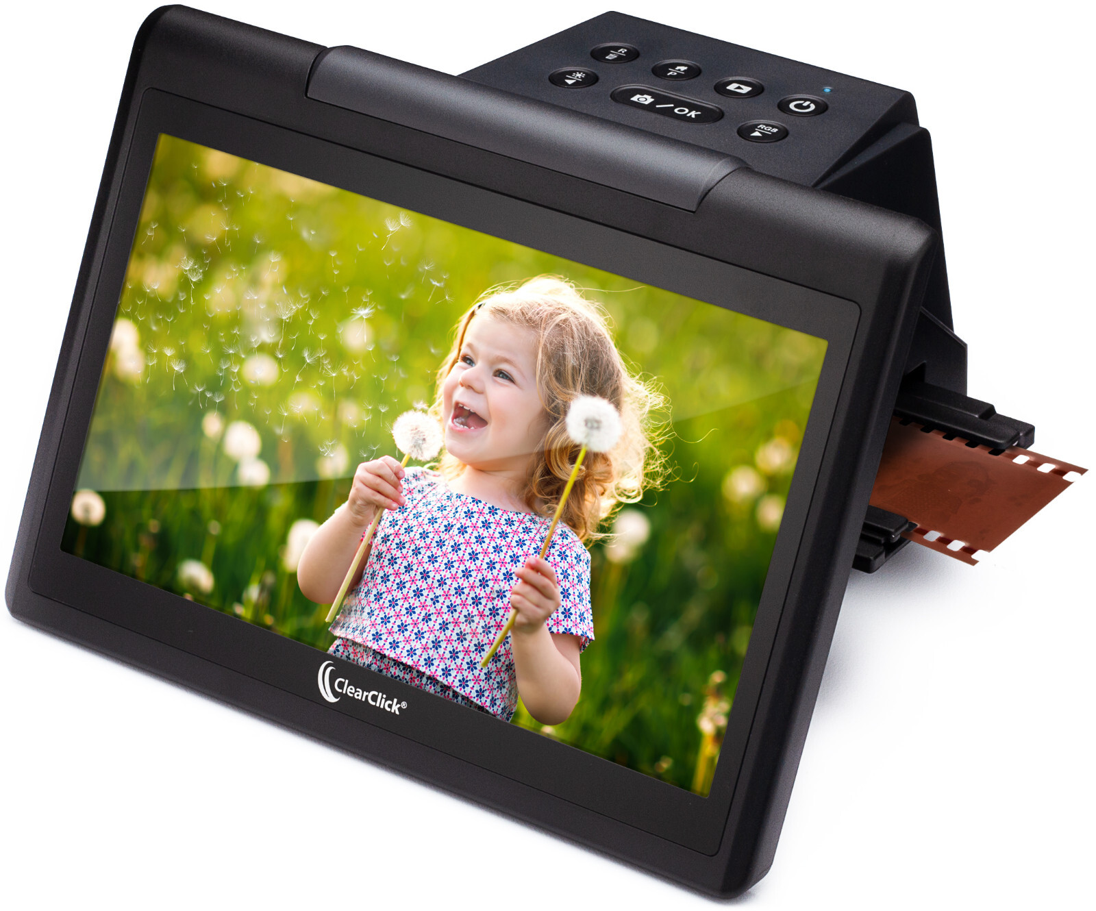 ClearClick Virtuoso 3.0 22MP Film & Slide Scanner 5″ LCD 35mm 126 110 Negatives