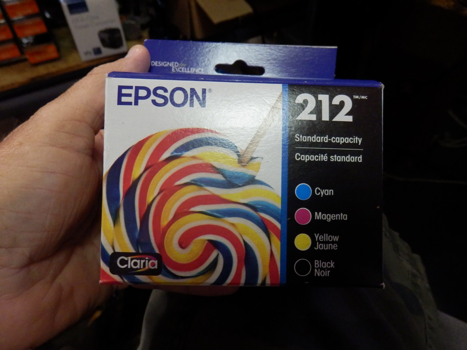 Epson 212 Standard-Capacity Color & Black Ink Cartridge Multi-Pack 01/29 NEW!!!