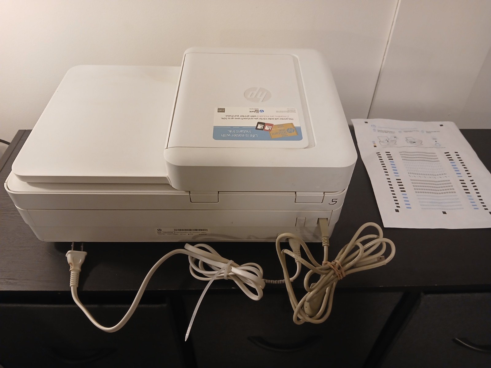 HP Envy Pro 6452 All-in-One Wireless Color Printer Copy. Scan. Fax *NO INK*
