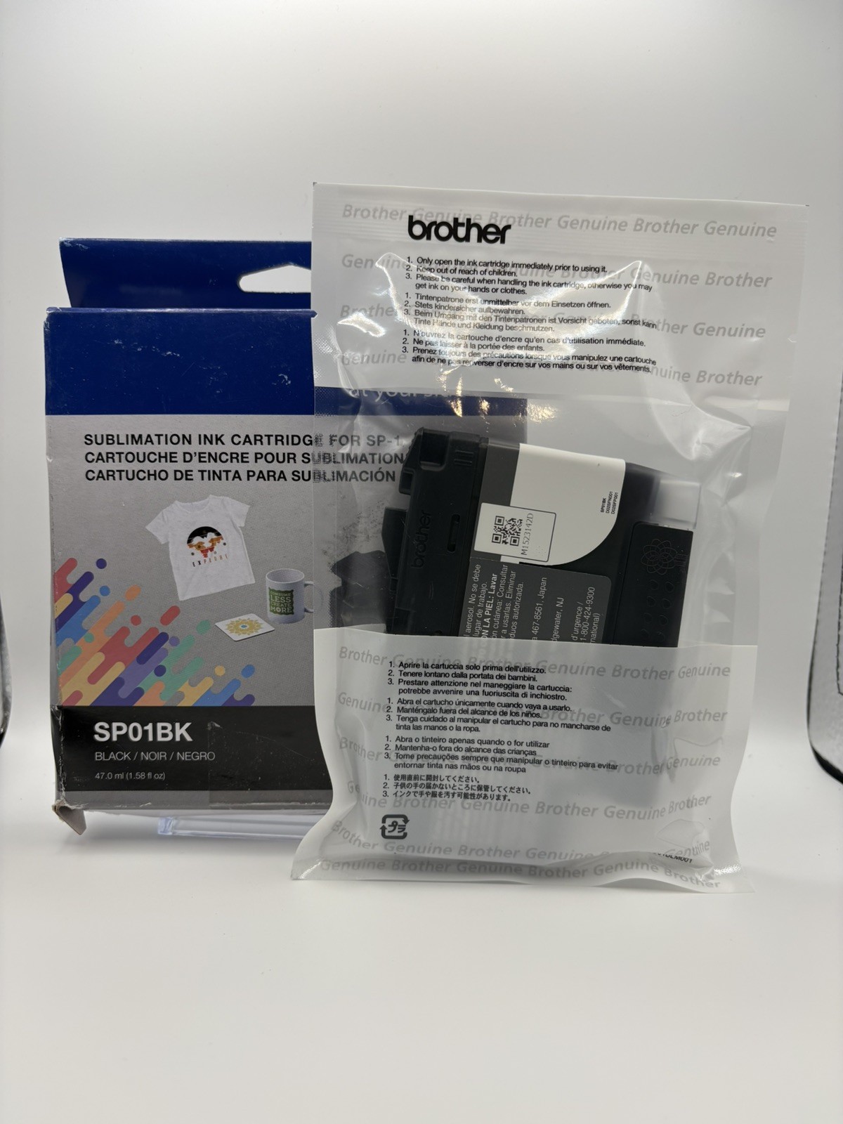 New Brother – SP01BK, SP01M, SP01Y, SP01C Standard Capacity Ink Cartridge | 4PK