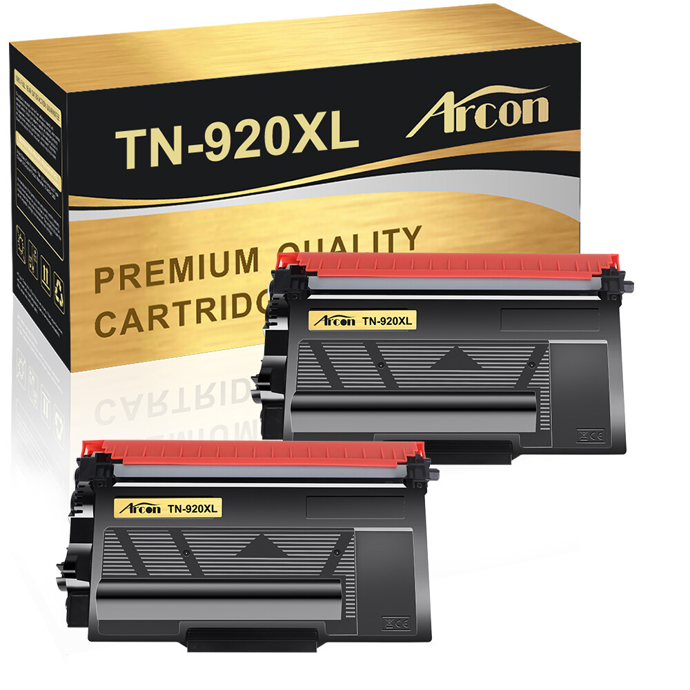 2PK TN920XL Toner Compatible With Brother TN-920 HL-L6217DW L6310DW MFC-L6810DW