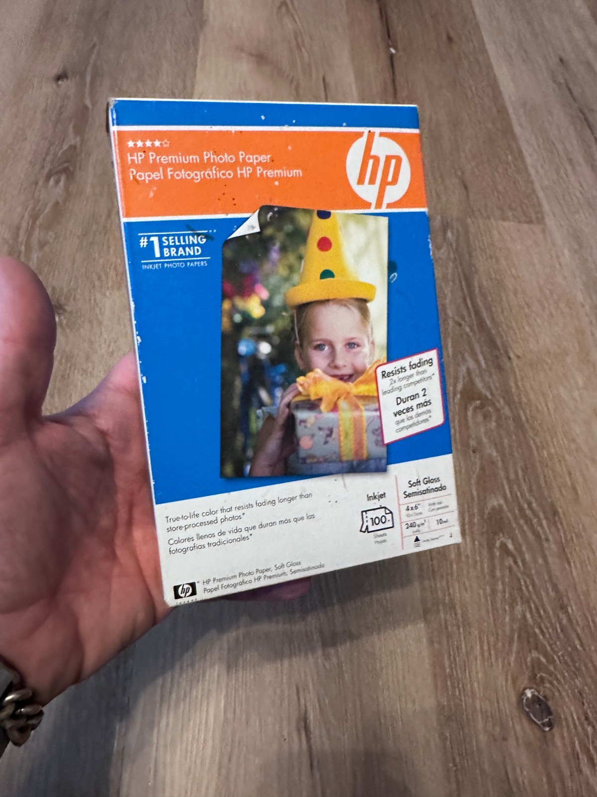 HP Inkjet Soft Gloss 4″ x 6″ Premium Photo Paper 100 Sheets New Sealed